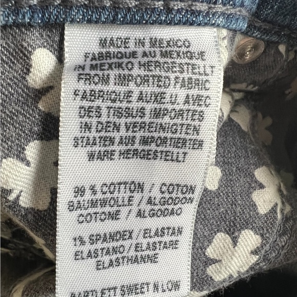 Lucky Brand Womens Bartlett Sweet N Low Denim Bootcut Blue Jeans Size US8/29 - Picture 8 of 14